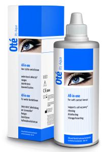 Oté Group Oté B5 Aqua 100ml, KL-Behälter (Oté Group) Diese exklusive All-in-One-Kombilösung mit Provitamin B5 und Proteinentferner ist ein Komplettpflegesystem für weiche Kontaktlinsen und Auge.
